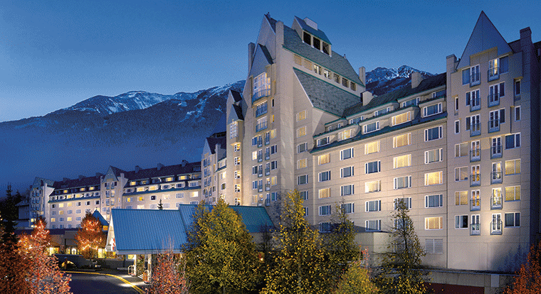 Fairmont Chateau Whistler. Whistler, BC