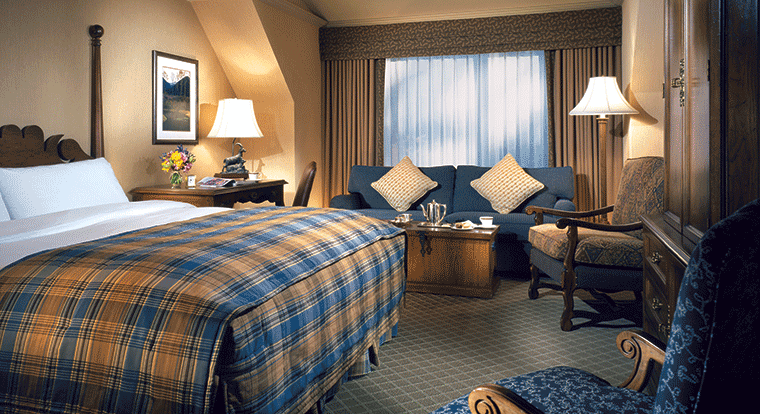 Fairmont Chateau Whistler - Bedroom. Whistler, BC