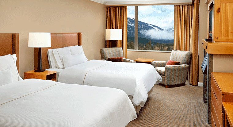 Westin Whistler - Deluxe Studio Queen. Whistler BC