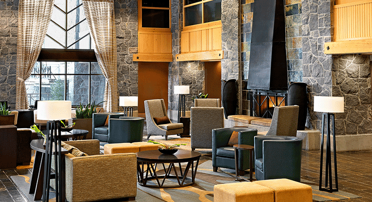Westin Whistler - Lobby. Whistler BC