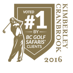 Voted #1 Golf Course in Kimberley / Cranbrook  2016
