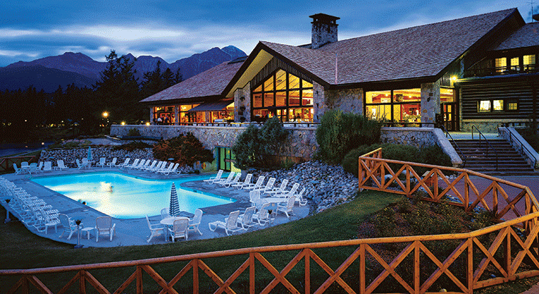 Jasper Park Lodge - Pool View