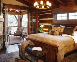 Eagle Ranch Luxury Chalets - Bedroom. Invermere, BC