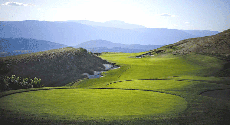 Tower Ranch Golf & Country Club - Hole #17. Kelowna, BC