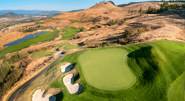 Tower Ranch Golf & Country Club - Hole #3. Kelowna, BC