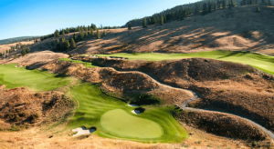 Tower Ranch Golf & Country Club - Hole #4. Kelowna, BC