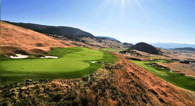 Tower Ranch Golf & Country Club - Hole #6. Kelowna, BC