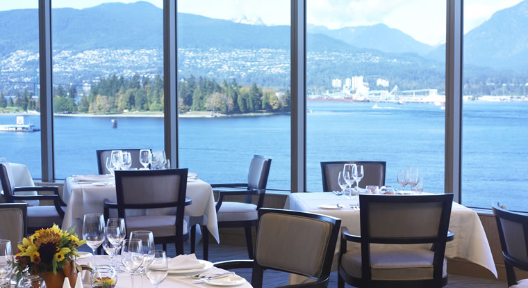 Pan Pacific Vancouver - Restaurant. Vancouver, BC