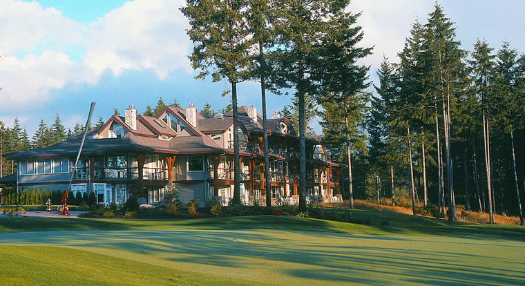 Vancouver Island Hotel Crowne Isle Resort Exterior Cottages 760x414 