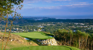 Bear Mountain Golf Resort - Mountain Course - Hole #14. Victoria, BC