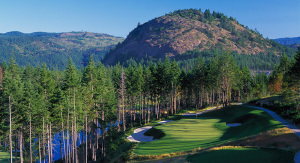 Bear Mountain Golf Resort - Mountain Course - Hole #16. Victoria, BC