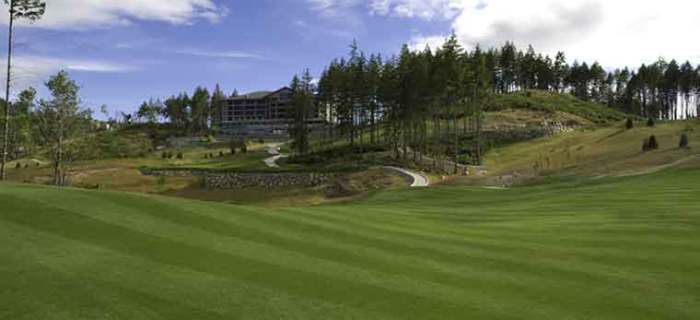Bear Mountain Golf Resort - Valley Course - Hole #18. Victoria, BC
