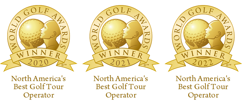 World golf awards winner